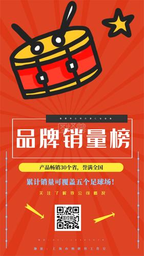 电话:021-12345678 地址:上海市图怪兽工作室 销售战报手机海报